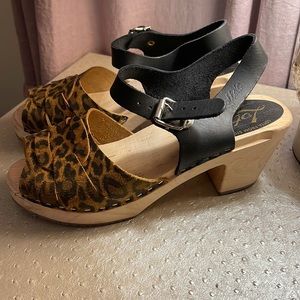 Lotta From Stockholm Leopard Mules